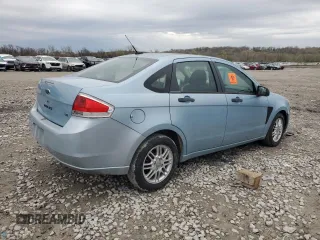 2008 Ford Focus SE with VIN 1FAHP35N48W194406, listed as a Copart auction lot 51733425 with Not Provided miles and Salvage Title. Bid and sale history available at DreamBid. Image 3.