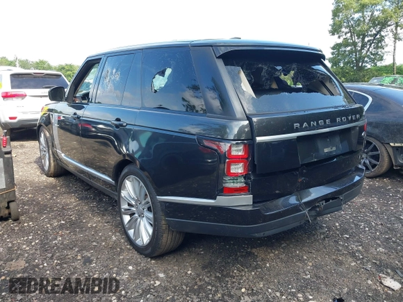 2014 Land Rover Range Rover HSE with VIN SALGS2WF8EA178605, listed as a IAAI auction lot 42485144 with 81,924 mi miles and . Bid and sale history available at DreamBid. Image 3.