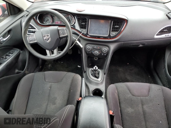 2014 Dodge Dart SXT with VIN 1C3CDFBB0ED716162, listed as a Copart auction lot 51711055 with 174,671 mi miles and Clean Title. Bid and sale history available at carsss.com. Image 8.