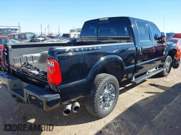 2016 Ford F-250 Lariat with VIN 1FT7W2BT3GEA26556, listed as a IAAI auction lot 41654334 with 179,248 mi miles and . Bid and sale history available at DreamBid. Image 4.