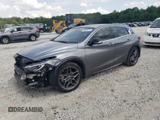 2017 Infiniti QX30 Sport with VIN SJKCH5CP3HA017180, listed as a Copart auction lot 53059114 with 99,433 mi miles. Bid and sale history available at carsss.com. Image 1.