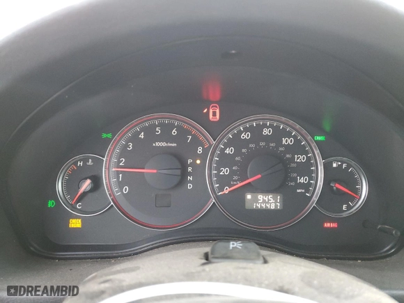 2008 Subaru Outback (Natl) i with VIN 4S4BP61C387345652, listed as a Copart auction lot 78018854 with 144,487 mi miles and Salvage Title. Bid and sale history available at carsss.com. Image 9.