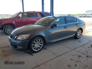 2006 Lexus GS 300 z VIN JTHBH96S265039200, wystawiony jako Copart lot #58014945 z przebiegiem 136 273 mil mil oraz Szkody całkowita. Historia ofert i sprzedaży dostępna na DreamBid. Obrazek 1.