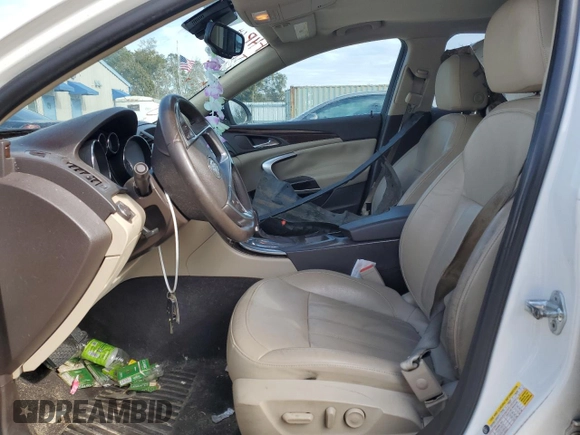 2011 Buick Regal CXL RL1 with VIN W04GN5EC1B1019647, listed as a Copart auction lot 88759455 with 0 mi miles and Salvage Title. Bid and sale history available at carsss.com. Image 7.