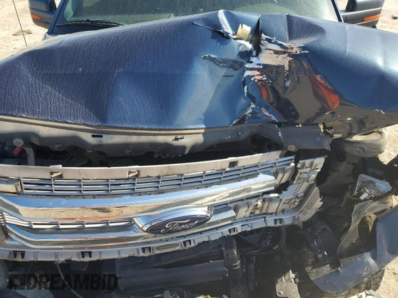 2014 Ford F-150 XL with VIN 1FTFW1ETXEKD01260, listed as a Copart auction lot 55203685 with 153,410 mi miles and Salvage title. Bid and sale history available at DreamBid. Image 11.