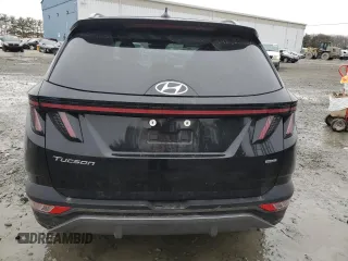2022 Hyundai Tucson Limited with VIN 5NMJECAEXNH100969, listed as a Copart auction lot 44504275 with 24,479 mi miles and Salvage Title. Bid and sale history available at carsss.com. Image 6.