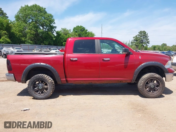 2010 Dodge 1500 SLT with VIN 1D7RV1CT4AS186481, listed as a IAAI auction lot 41977635 with 196,131 mi miles and . Bid and sale history available at DreamBid. Image 13.