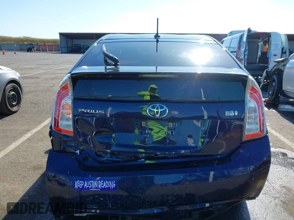 2013 Toyota Prius One with VIN JTDKN3DU9D1626932, listed as a IAAI auction lot 42148583 with 48,444 mi miles and . Bid and sale history available at DreamBid. Image 16.