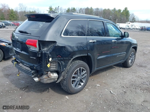 2018 Jeep Grand Cherokee Limited with VIN 1C4RJFBG9JC427825, listed as a IAAI auction lot 42028430 with 111,714 mi miles. Bid and sale history available at carsss.com. Image 4.
