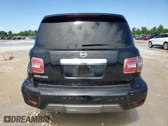 2019 Nissan Armada SL z VIN JN8AY2ND4K9090387, wystawiony jako Copart lot #55764005 z przebiegiem 109 914 mil mil oraz Szkoda całkowita • Salvage title. Historia ofert i sprzedaży dostępna na DreamBid. Obrazek 6.