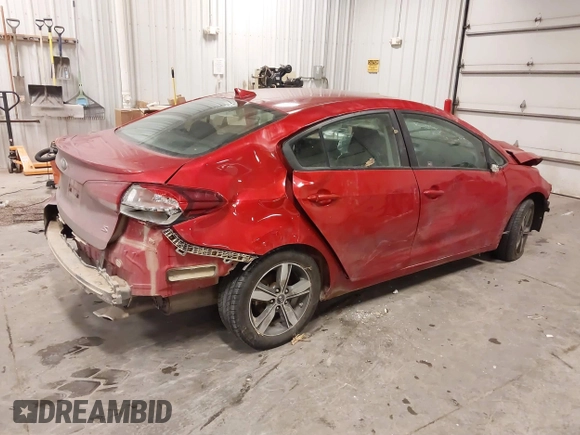 2018 Kia Forte LX with VIN 3KPFL4A71JE191635, listed as a IAAI auction lot 41318846 with 129,566 mi miles and . Bid and sale history available at DreamBid. Image 4.