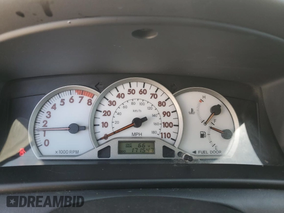 2006 Toyota Corolla CE with VIN 1NXBR32E66Z651994, listed as a Copart auction lot 53003355 with 171,547 mi miles and Salvage Title. Bid and sale history available at DreamBid. Image 9.