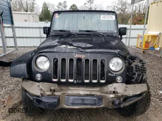 2016 Jeep Wrangler Unlimited 75th Anniversary with VIN 1C4BJWEG2GL221624, listed as a Copart auction lot 44678795 with 50,314 mi miles and Salvage Title. Bid and sale history available at carsss.com. Image 5.