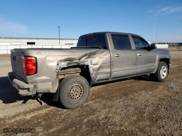 2014 Chevrolet Silverado 1500 LTZ with VIN 3GCUKSEC7EG455733, listed as a Copart auction lot 47458995 with 173,771 mi miles and Salvage Title. Bid and sale history available at carsss.com. Image 3.