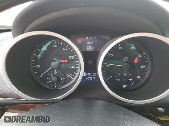 2007 Mercedes-Benz SLK 350 с VIN WDBWK56F57F139575, выставлен на аукционе Copart как лот 82769484 с пробегом 30 677 миль миль и Списание • Salvage title. История ставок и продаж доступна на DreamBid. Изображение 9.