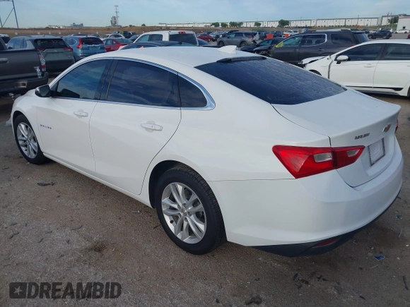 2018 Chevrolet Malibu LT with VIN 1G1ZD5ST2JF133043, listed as a IAAI auction lot 42308406 with 161,870 mi miles and . Bid and sale history available at DreamBid. Image 3.