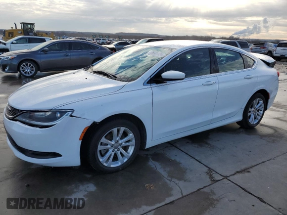 2016 Chrysler 200 Touring z VIN 1C3CCCFB7GN192548, wystawiony jako Copart lot #86601554 z przebiegiem 114 912 mil mil oraz Szkoda całkowita • Salvage title. Historia ofert i sprzedaży dostępna na DreamBid. Obrazek 1.
