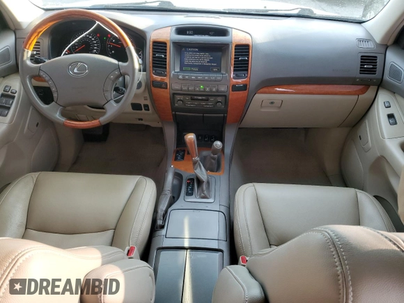 2006 Lexus GX with VIN JTJBT20X460120401, listed as a Copart auction lot 48416505 with 134,923 mi miles and Salvage Title. Bid and sale history available at carsss.com. Image 8.