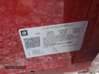 2020 GMC Acadia Denali z VIN 1GKKNXLSXLZ230584, wystawiony jako Copart lot #54346055 z przebiegiem 38 208 mil mil oraz Szkoda całkowita • Salvage title. Historia ofert i sprzedaży dostępna na DreamBid. Obrazek 14.