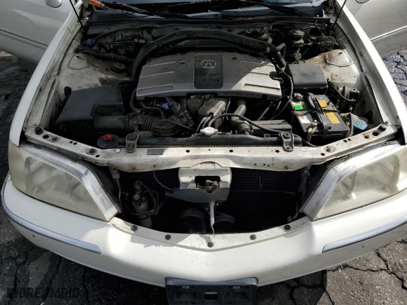 2001 Acura RL w/Navigation System with VIN JH4KA96671C001294, listed as a Copart auction lot 48045935 with 211,930 mi miles and Salvage Title. Bid and sale history available at carsss.com. Image 12.