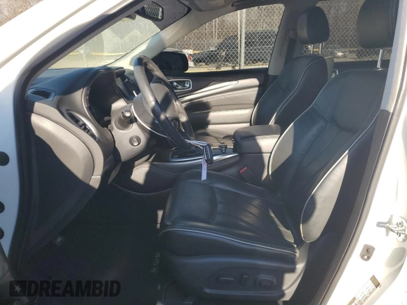 2019 Infiniti QX60 Luxe z VIN 5N1DL0MM4KC521421, wystawiony jako Copart lot #46708395 z przebiegiem 96 318 mil mil oraz Szkoda całkowita • Salvage title. Historia ofert i sprzedaży dostępna na DreamBid. Obrazek 7.