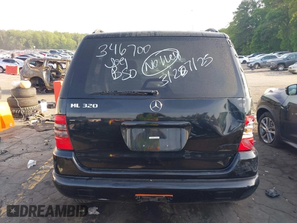 2000 Mercedes-Benz M 320/430/500 z VIN 4JGAB54E7YA155826, wystawiony jako IAAI lot #42151068 z przebiegiem 134 157 mil mil oraz . Historia ofert i sprzedaży dostępna na DreamBid. Obrazek 16.