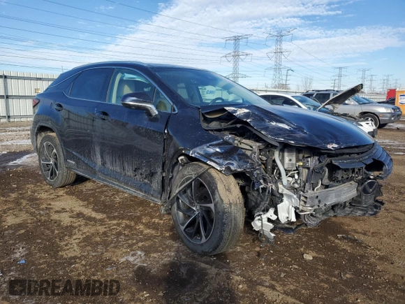 2018 Lexus RX with VIN 2T2BGMCA8JC024954, listed as a Copart auction lot 88871355 with 72,416 mi miles and Salvage Title. Bid and sale history available at carsss.com. Image 4.