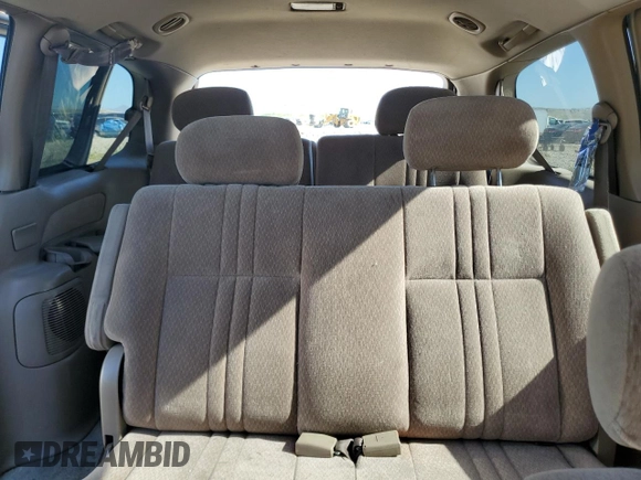 2001 Toyota Sienna CE with VIN 4T3ZF19C61U356216, listed as a Copart auction lot 57898384 with 0 mi miles and Salvage Title. Bid and sale history available at carsss.com. Image 10.