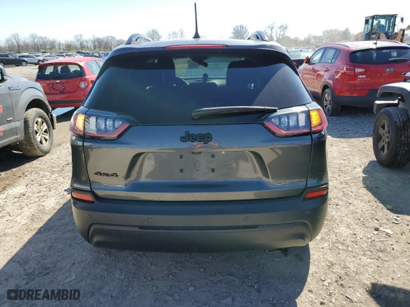 2020 Jeep Cherokee Latitude Plus with VIN 1C4PJMLB6LD518188, listed as a Copart auction lot 54678403 with 82,078 mi miles and Salvage Title. Bid and sale history available at carsss.com. Image 12.