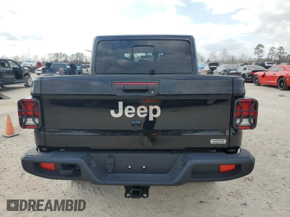 2022 Jeep Gladiator High Altitude with VIN 1C6HJTFG1NL151559, listed as a Copart auction lot 44394965 with 27,704 mi miles and Salvage title. Bid and sale history available at DreamBid. Image 6.