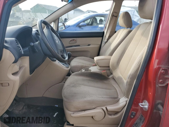 2008 Kia Rondo LX with VIN KNAFG526787195728, listed as a Copart auction lot 78277064 with 117,474 mi miles and Salvage Title. Bid and sale history available at carsss.com. Image 7.