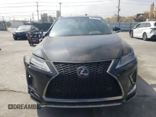 2021 Lexus RX with VIN 2T2YGMDA3MC059852, listed as a Copart auction lot 59737534 with 42,631 mi miles and Salvage Title. Bid and sale history available at carsss.com. Image 5.