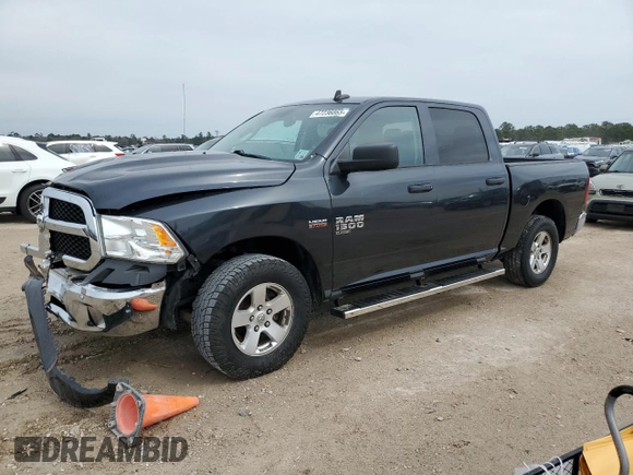 2020 Ram 1500 Classic Tradesman with VIN 3C6RR6KT0LG290092, listed as a Copart auction lot 47236865 with 87,274 mi miles and Salvage Title. Bid and sale history available at carsss.com. Image 1.