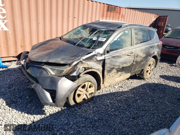 2018 Toyota RAV4 LE with VIN 2T3ZFREV8JW450863, listed as a Copart auction lot 47941585 with 16,786 mi miles and Salvage Title. Bid and sale history available at carsss.com. Image 1.
