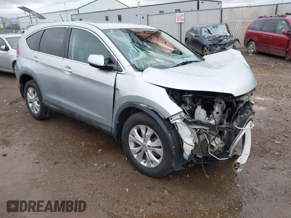 2014 Honda CR-V EX with VIN 5J6RM4H50EL065014, listed as a IAAI auction lot 41945795 with 163,677 mi miles and . Bid and sale history available at carsss.com. Image 1.