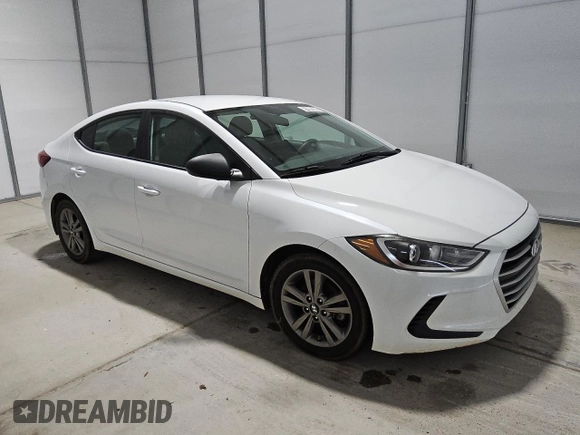 2017 Hyundai Elantra SE with VIN 5NPD84LF3HH064064, listed as a Copart auction lot 61982505 with 98,845 mi miles and Clean title. Bid and sale history available at DreamBid. Image 4.