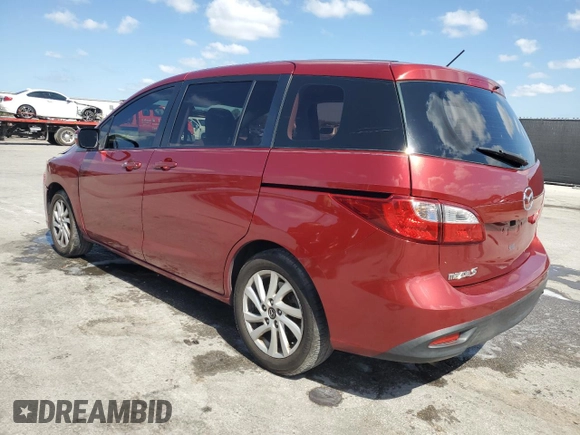 2015 Mazda 5 Sport with VIN JM1CW2BL5F0185881, listed as a Copart auction lot 53621165 with 163,762 mi miles and Salvage Title. Bid and sale history available at carsss.com. Image 2.