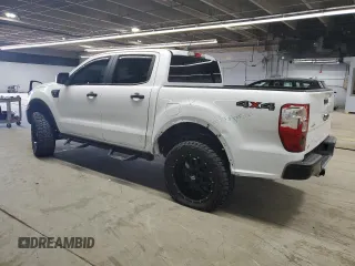 2023 Ford Ranger XL with VIN 1FTER4FH2PLE26247, listed as a Copart auction lot 53163535 with 27,444 mi miles and Salvage title. Bid and sale history available at DreamBid. Image 2.
