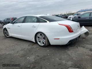 2018 Jaguar XJ with VIN SAJWJ2GD1J8W13874, listed as a Copart auction lot 46058483 with 46,898 mi miles. Bid and sale history available at carsss.com. Image 2.