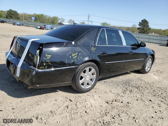 2007 Cadillac DTS Luxury I with VIN 1G6KD57Y47U204196, listed as a Copart auction lot 50934185 with 145,771 mi miles and Salvage Title. Bid and sale history available at carsss.com. Image 3.