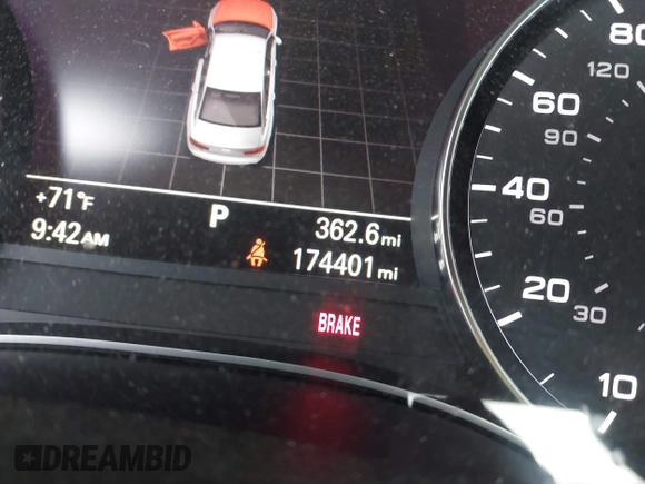 2014 Audi A6 Prestige with VIN WAUHGAFC6EN141698, listed as a IAAI auction lot 42330033 with 174,401 mi miles and . Bid and sale history available at DreamBid. Image 15.