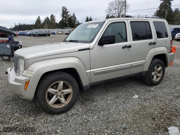 2008 Jeep Liberty Limited with VIN 1J8GP58K78W147401, listed as a Copart auction lot 49616575 with 155,733 mi miles and Salvage Title. Bid and sale history available at carsss.com. Image 1.
