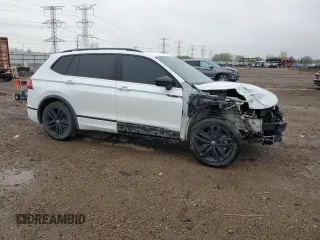 2022 Volkswagen Tiguan SE R-Line Black z VIN 3VVCB7AX1NM058135, wystawiony jako Copart lot #55125305 z przebiegiem 64 643 mil mil oraz Szkoda całkowita • Salvage title. Historia ofert i sprzedaży dostępna na DreamBid. Obrazek 4.