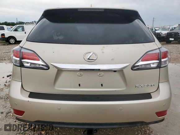 2015 Lexus RX 350 с VIN 2T2ZK1BA5FC175965, выставлен на аукционе Copart как лот 58581505 с пробегом 48 217 миль миль и Списание • Salvage title. История ставок и продаж доступна на DreamBid. Изображение 6.