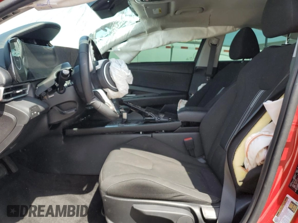 2023 Hyundai Elantra SEL with VIN KMHLS4AG1PU435568, listed as a Copart auction lot 53492005 with Not provided miles and Non repairable. Bid and sale history available at DreamBid. Image 7.