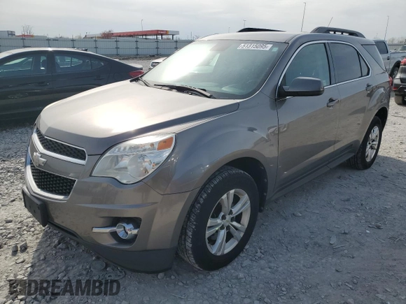 2012 Chevrolet Equinox 2LT with VIN 2GNFLNEK4C6239966, listed as a Copart auction lot 51315095 with 165,287 mi miles and Salvage Title. Bid and sale history available at DreamBid. Image 1.
