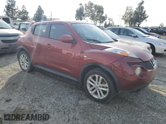 2014 Nissan Juke SV with VIN JN8AF5MR7ET361048, listed as a Copart auction lot 71824144 with 151,414 mi miles and Salvage Title. Bid and sale history available at carsss.com. Image 4.