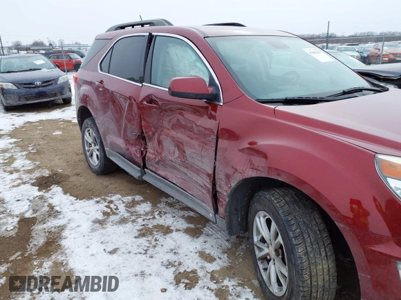 2016 Chevrolet Equinox LT with VIN 2GNALCEK4G6316453, listed as a IAAI auction lot 41602383 with 141,983 mi miles and . Bid and sale history available at carsss.com. Image 6.