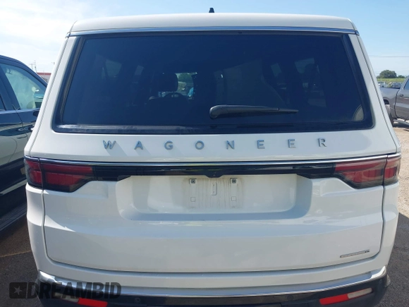 2024 Jeep Wagoneer Series II z VIN 1C4SJRBP4RS184266, wystawiony jako IAAI lot #42506256 z przebiegiem 27 901 mil mil oraz . Historia ofert i sprzedaży dostępna na DreamBid. Obrazek 16.