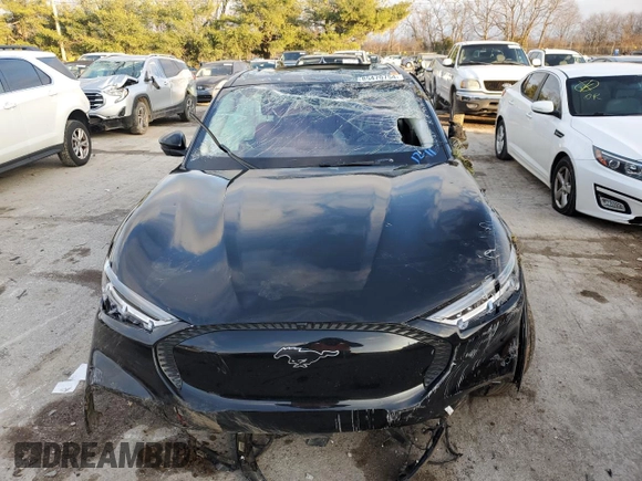 2021 Ford Mustang Mach-E California Route 1 with VIN 3FMTK2R79MMA65267, listed as a Copart auction lot 85470754 with Not Provided miles and Salvage Title. Bid and sale history available at DreamBid. Image 5.
